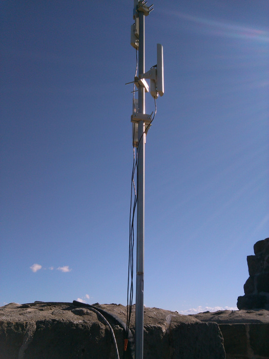 Maintenance d'une antenne sur toiture