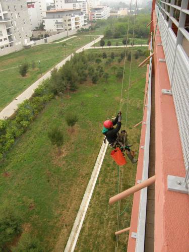 Traitement de fissures et d'tanchit sur cordes